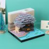 3D Sticky Memo Pad with Light Love Tree