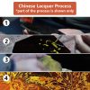 China Bodiless Lacquerware LED Lantern Paper Lamp Organ