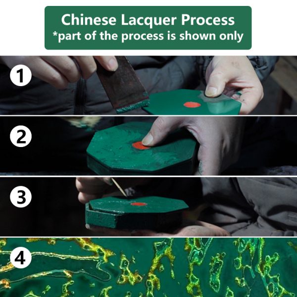 China Bodiless Lacquerware LED Lantern Paper Lamp Rotation