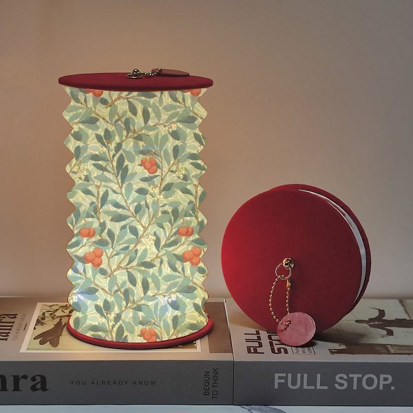 LED Lantern Lamp Paper Chain Lamp Morris Motifs